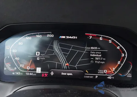 2020 BMW 3 Series M340I xDrive z USA, uszkodzony, nr VIN WBA5U9C08LFH23834